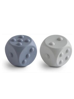 Mushie Silicone Sensory Dice Press Toy
